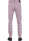 Pink Plaid Tech 2-Pcs Suit