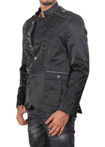 Black Braided Jackson Deluxe Jacket