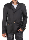 Black Double Breast Deluxe Jacket