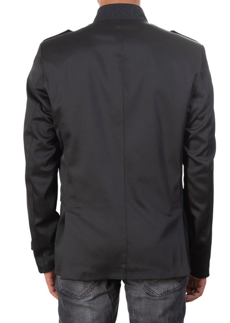 Black Double Breast Deluxe Jacket