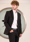 Black Over '1500" Studded Blazer