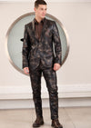 Black Gold Cloud 2-Pcs Suit