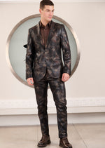 Black Gold Cloud 2-Pcs Suit