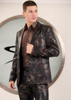 Black Gold Cloud 2-Pcs Suit