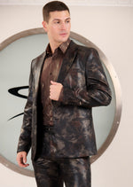 Black Gold Cloud 2-Pcs Suit