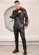 Black Gold Cloud 2-Pcs Suit