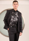Black Eternity Buckle 2-Pcs Suit
