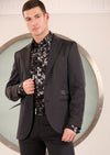 Black Eternity Buckle 2-Pcs Suit