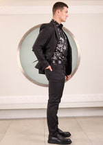 Black Eternity Buckle 2-Pcs Suit