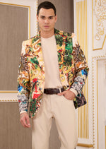 Gold Mix Color Paradise Blazer