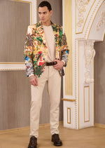 Gold Mix Color Paradise Blazer
