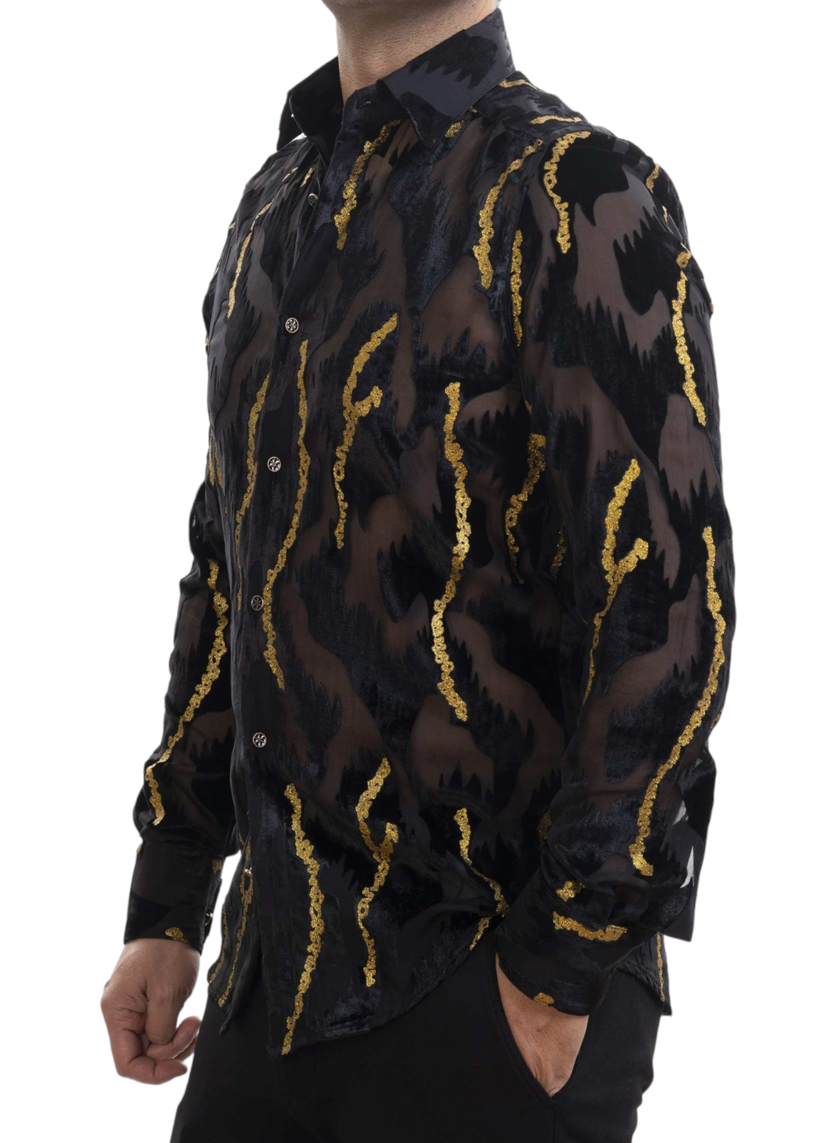 トップス DOMON velvet shirts DOMON velvet shirts メンズ
