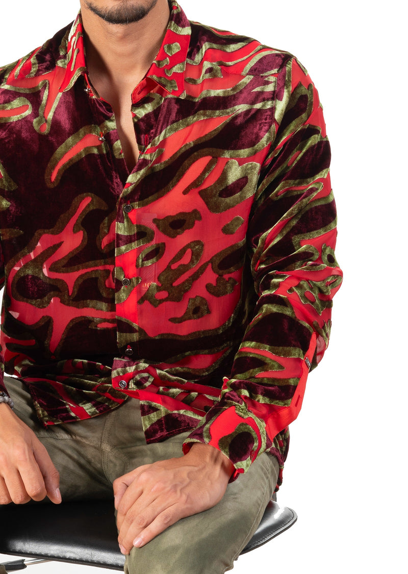 burgundy and gold dress shirt Burgundy With Gold Accent Dress Shirts - Made to Order in USA