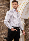 White Gold Thunder Foil Shirt