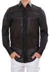 Black Diamond Studded Lace Shirt