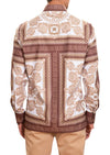 Brown Baroque Silky Shirt