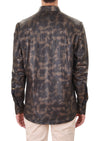 Black Gold Snake Knit Shirt