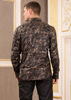 Black Gold Barocco Knit Shirt