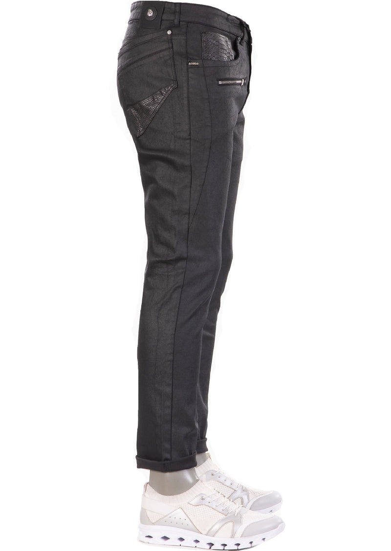 Black Zipper Wax Deluxe Denim – MONDO Menswear