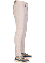Beige "V-metal 2" Tech Pants