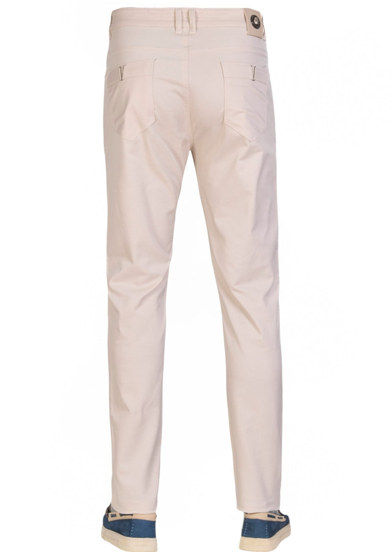 Beige "V-metal 2" Tech Pants