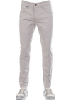 Gray Buckle Tech Cotton Pants