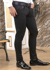 Black Triangle Buckle Tech Pants