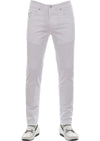 White Triangle Buckle Tech Pants