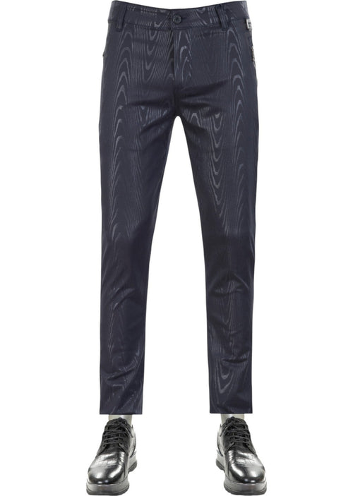 Navy Bark Zipper Tech Pants