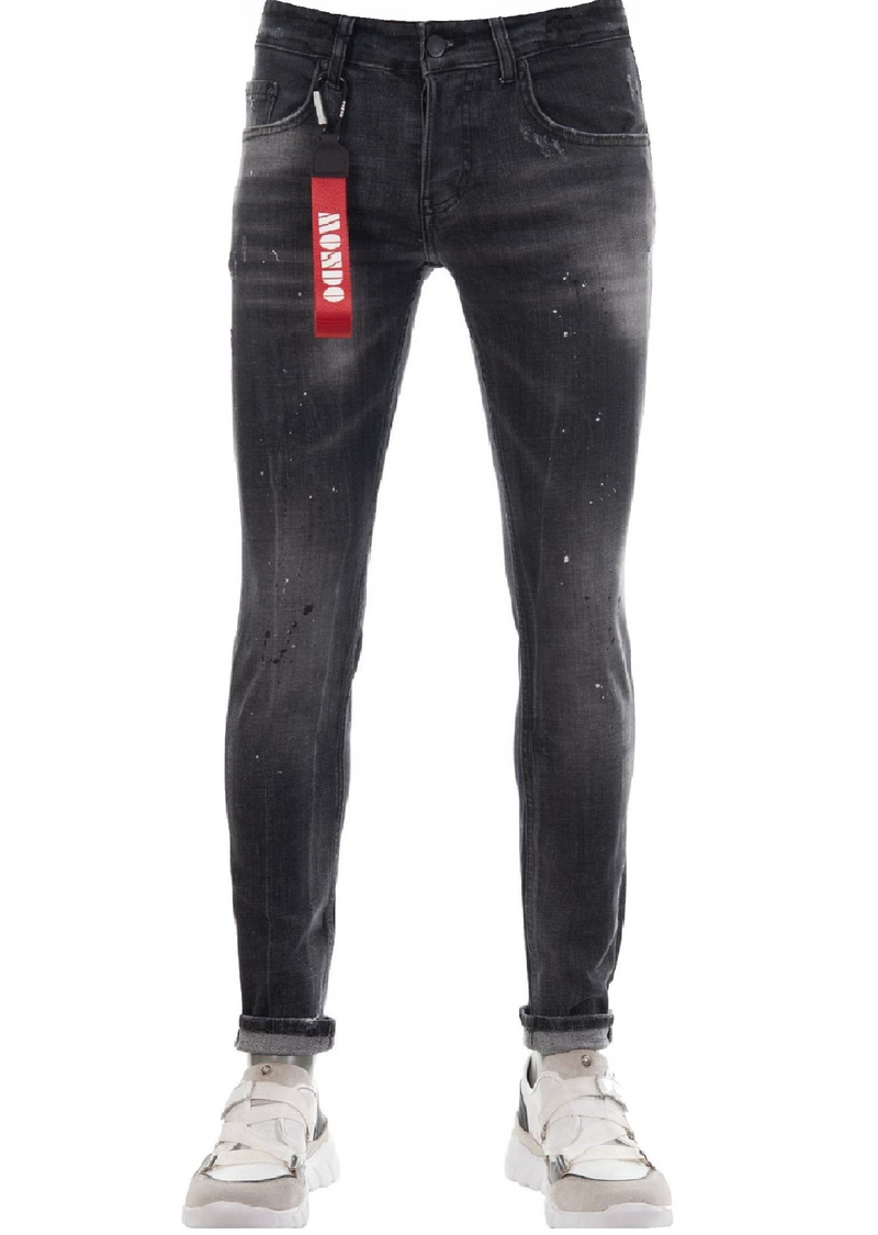 Black "Milano" Modern Wash Jeans