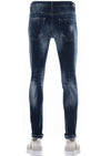 Blue "Rome" Paint-SplatterJeans