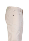 Beige Tripple Studded Tech Pants