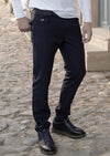Black "V-metal 2" Tech Pants