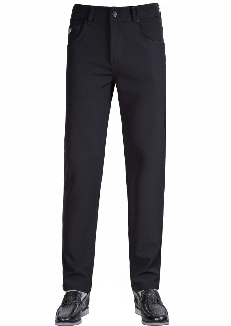 Black "V-metal 2" Tech Pants