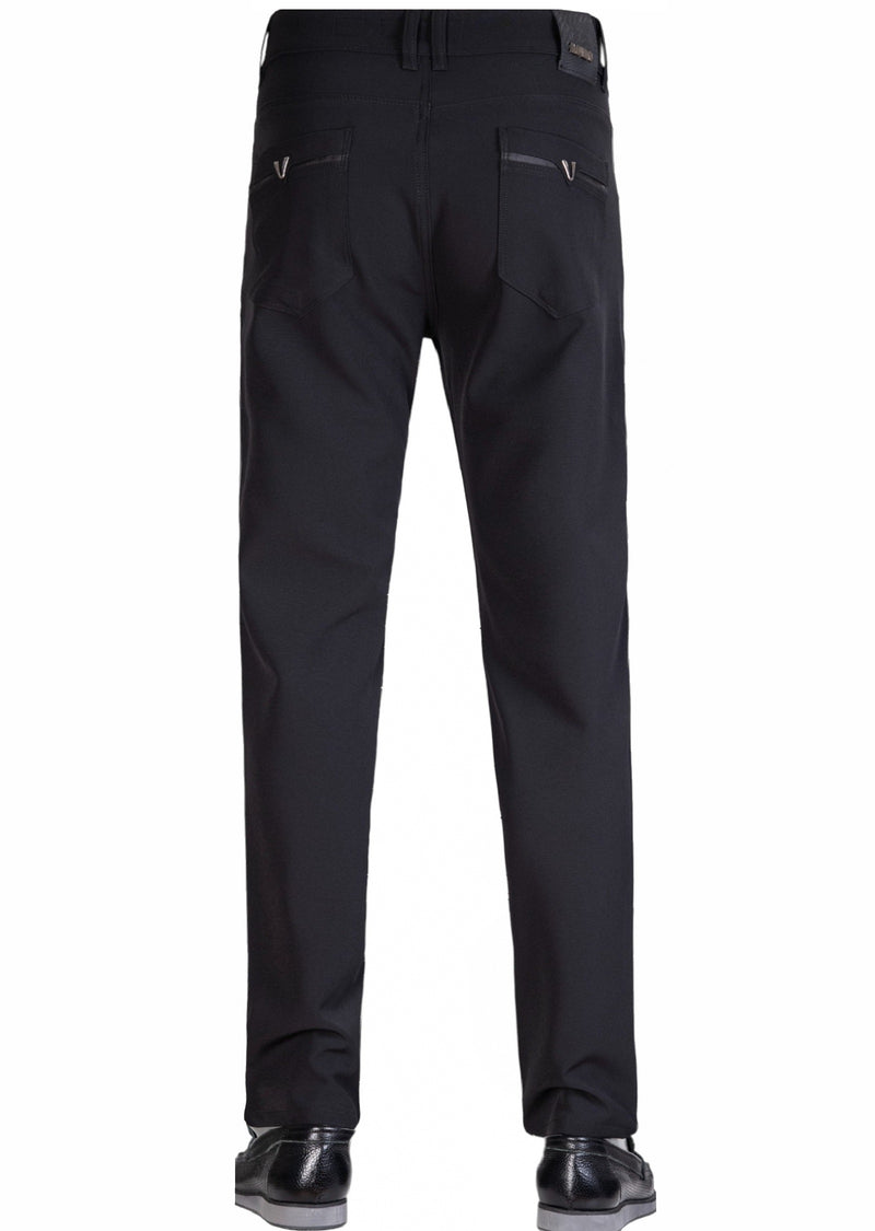 Black "V-metal 2" Tech Pants