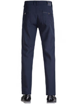 Navy "V-metal 2" Tech Pants