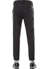 Black Pleated Tech Pants