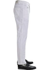 White D-ring Tech Pants