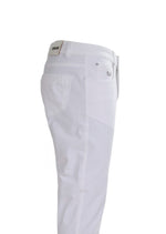 White D-ring Tech Pants