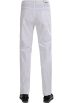 White D-ring Tech Pants