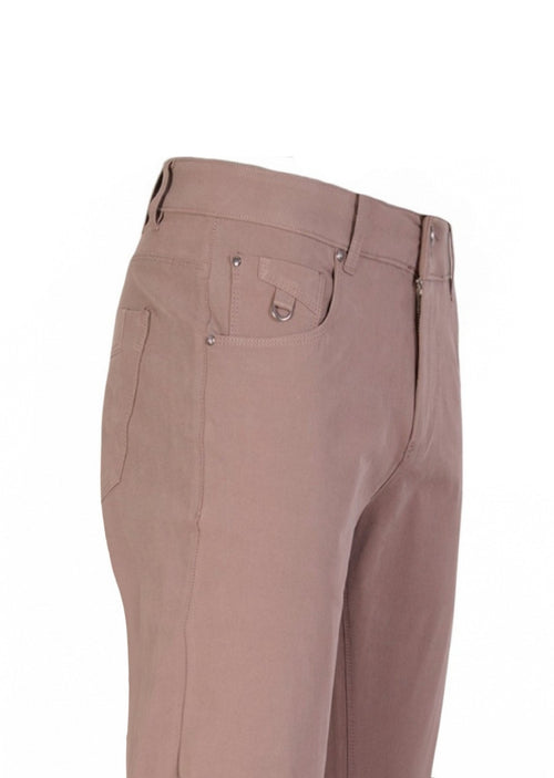 Brown D-ring Tech Pants