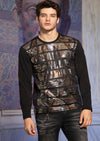 Black Brown Holographic Tee