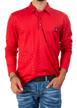 Red Line Tech Long Sleeve Polo