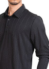Black Diamond Knit Polo