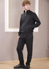 Black Piping Details 2-pcs Tracksuit