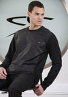 Black Snake Zipper Interlock Sweater