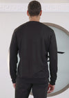 Black Snake Zipper Interlock Sweater