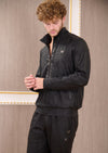 Black Brush Tech 2-pcs Tracksuit