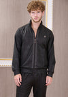 Black Brush Tech 2-pcs Tracksuit