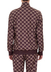 Brown Meander Tech 2-pcs Tracksuit